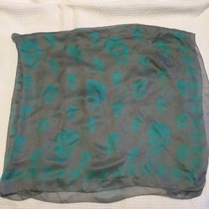 ALEXANDER MCQUEEN SILK SKULL SCARF